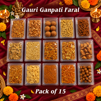 Gauri Ganpati Faral - Pack Of 15