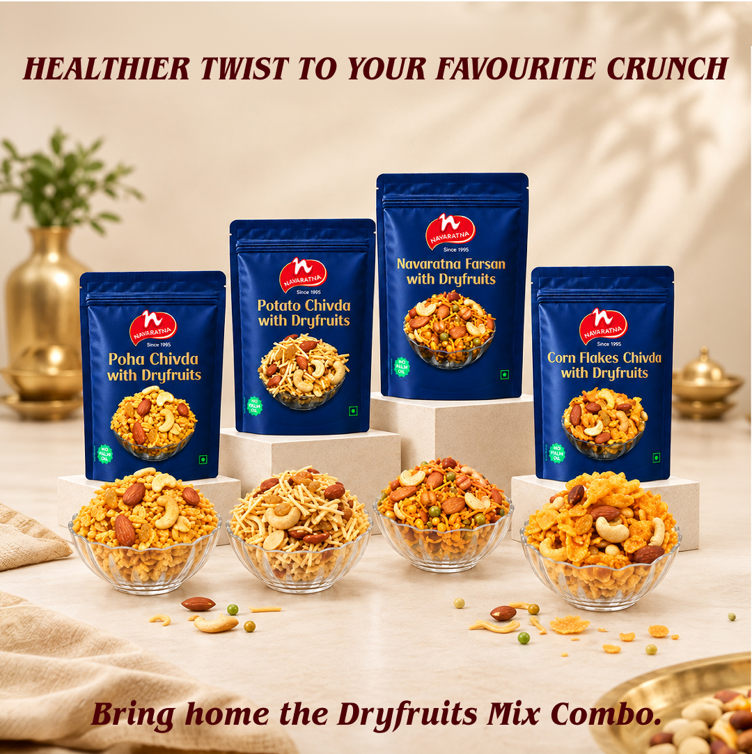 Premium Dry Fruit Chivda Combo