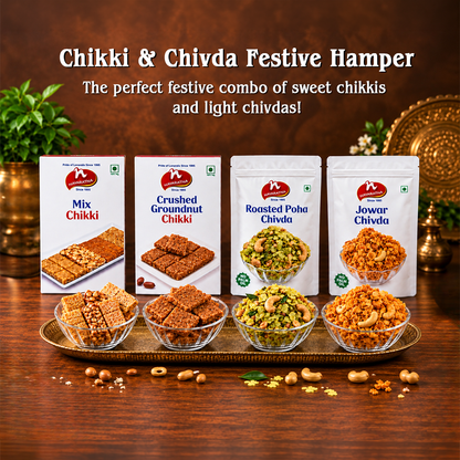 chikki and chivda festive hamper