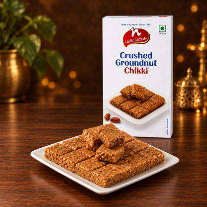 Crushed Groundnut Chikki