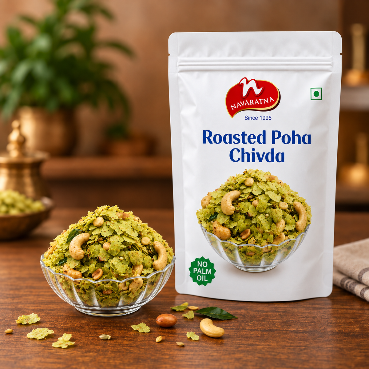 Roasted Poha Chivda