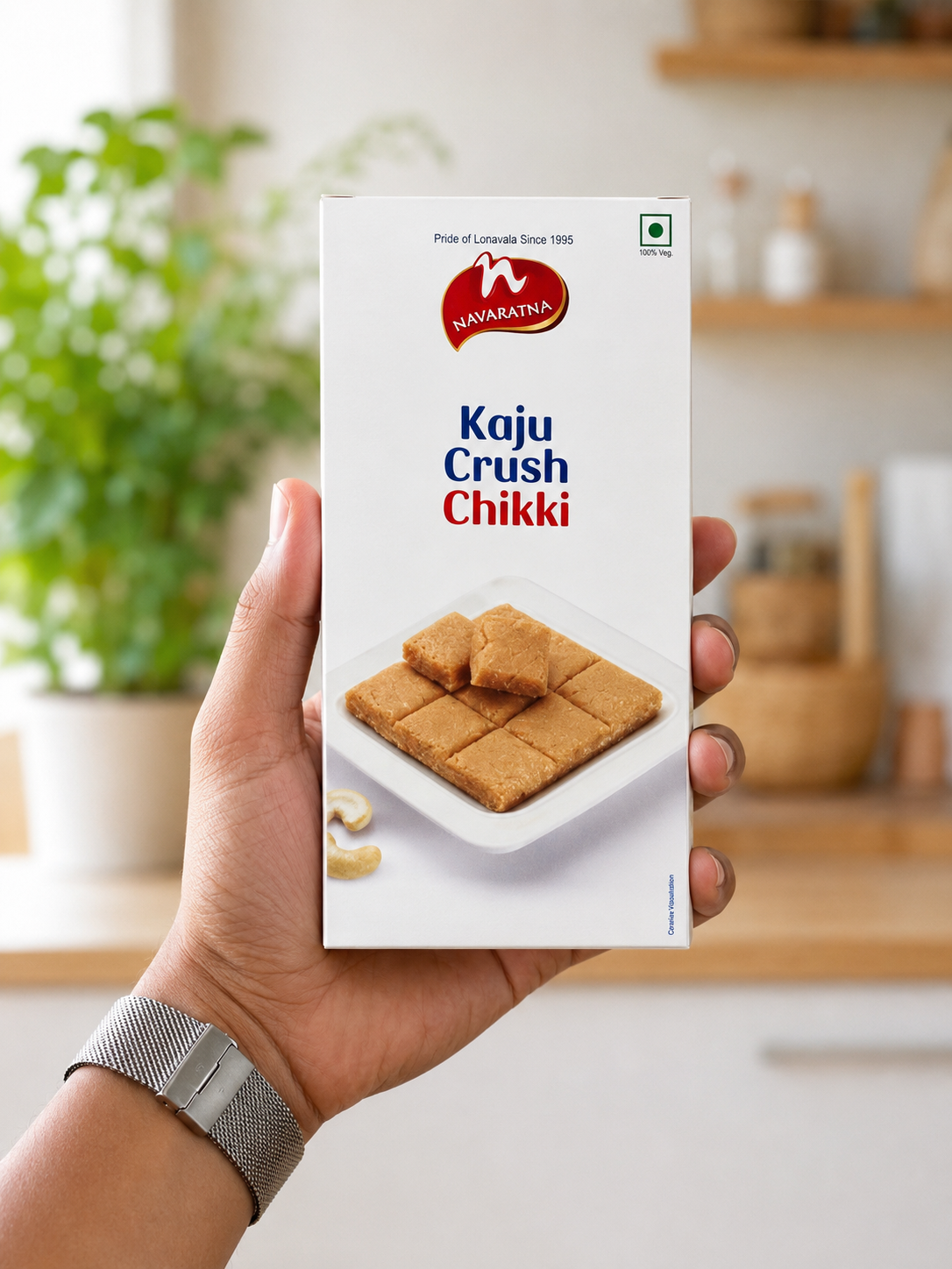 Kaju Crushed Chikki – image 2