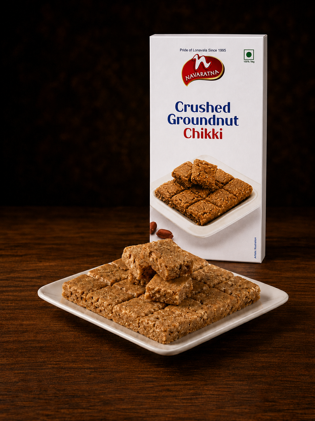 Crushed Groundnut Chikki – image 4