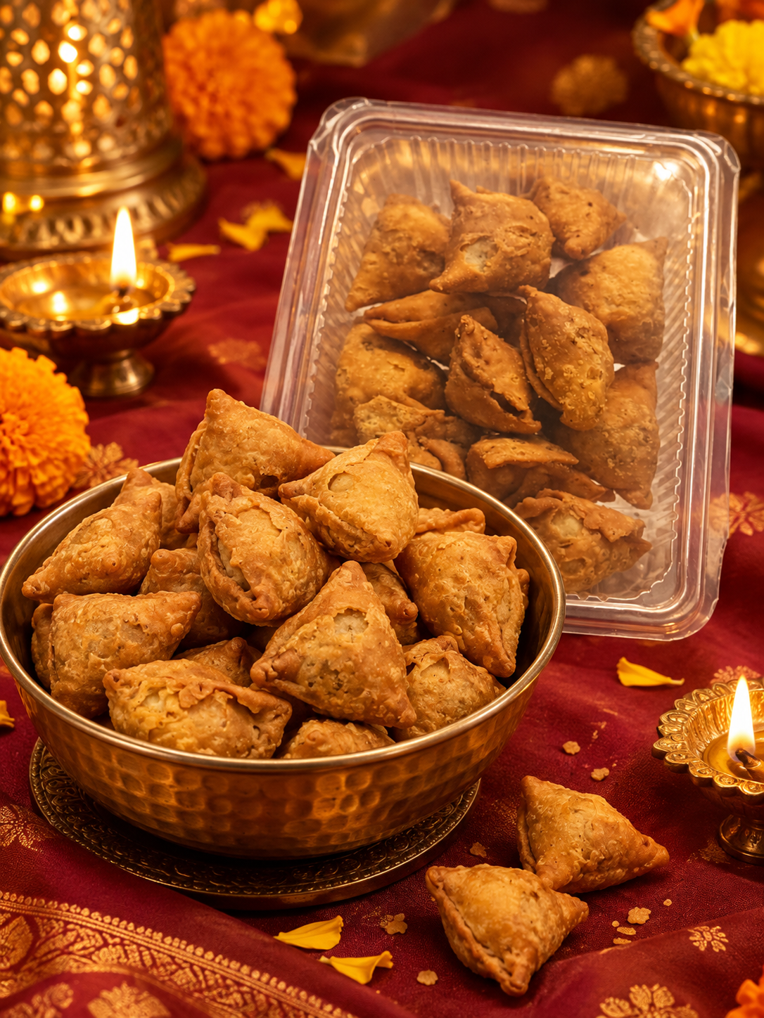 Gauri special Mini samosa