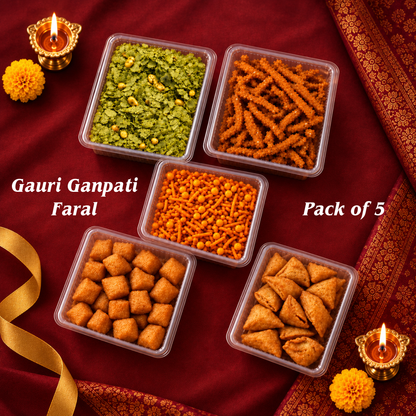 Gauri Ganpati Faral - Pack Of 5