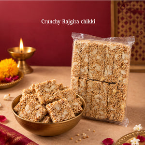 Crunchy Rajgira Chikki