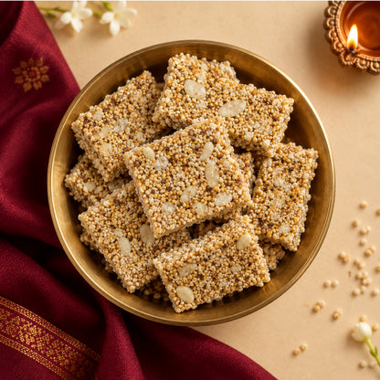 Crunchy Rajgira Chikki