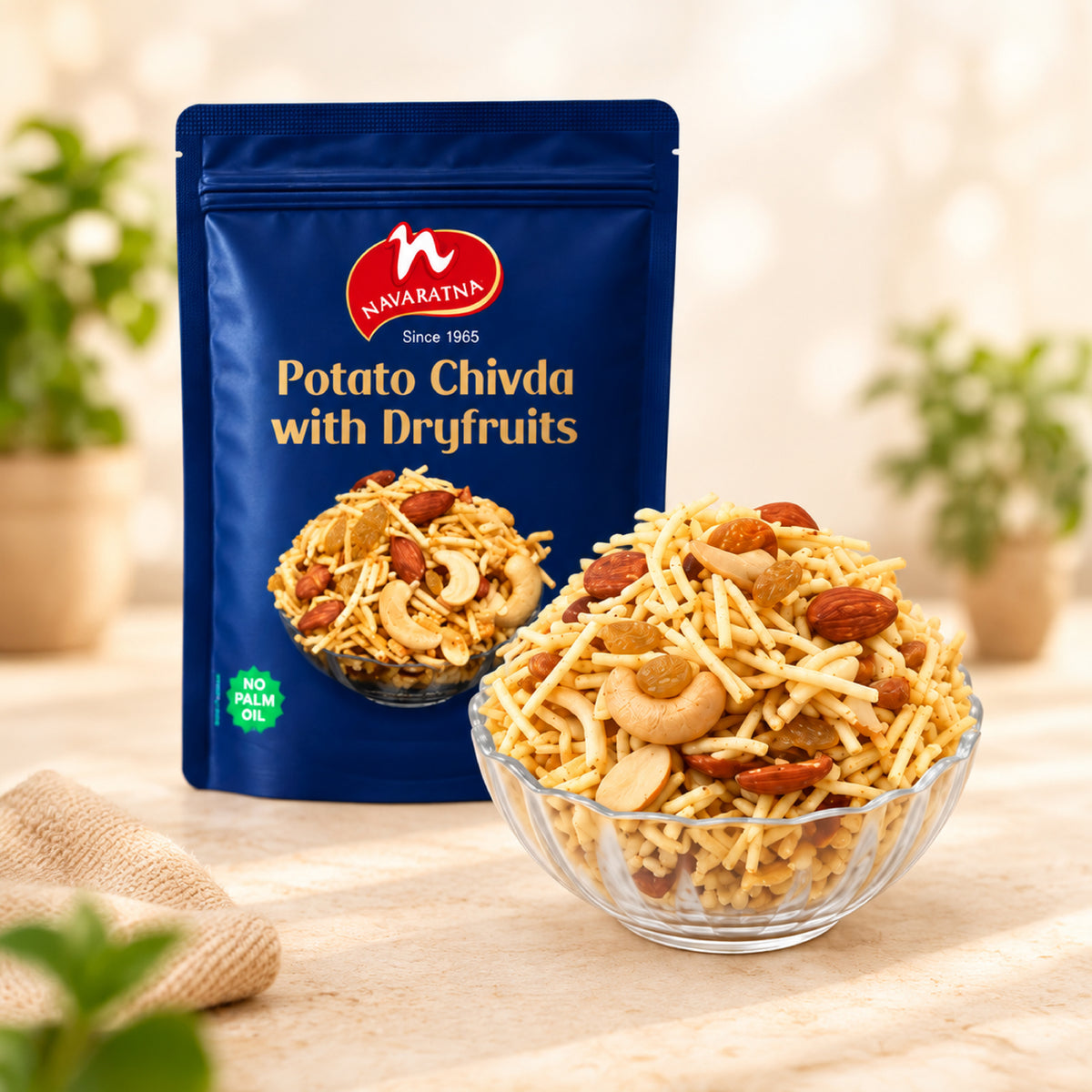Navaratna Premium Dry Fruit Chivda Combo - Image 3