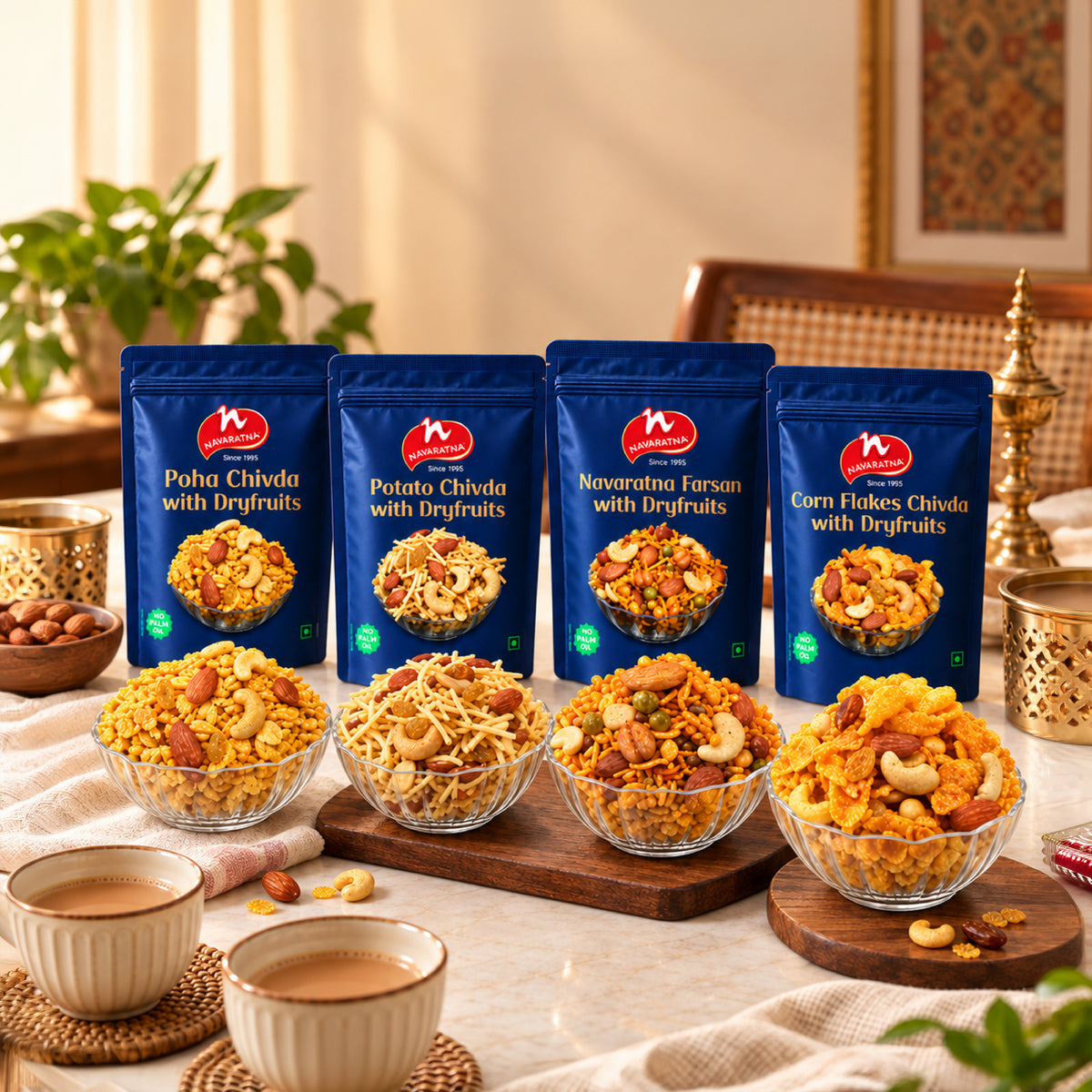 Navaratna Premium Dry Fruit Chivda Combo - Image 6